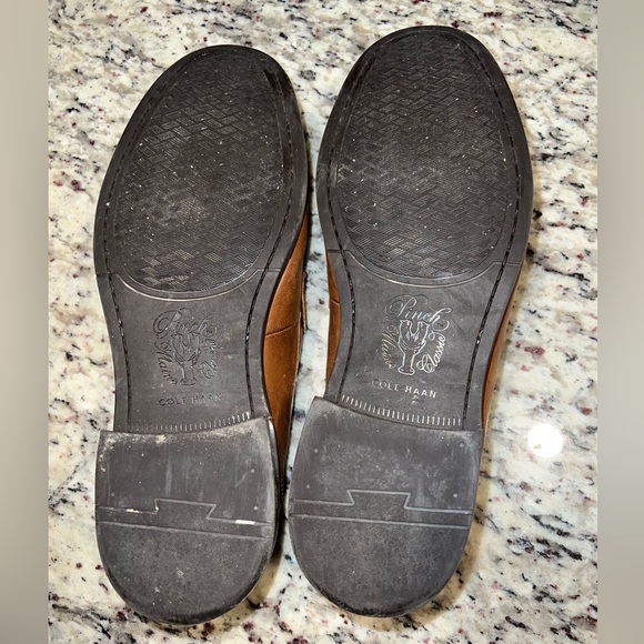Cole Haan Pinch Maine Classics Horse-bit Loafers - Tan Size 11.5 - Picture 8 of 9